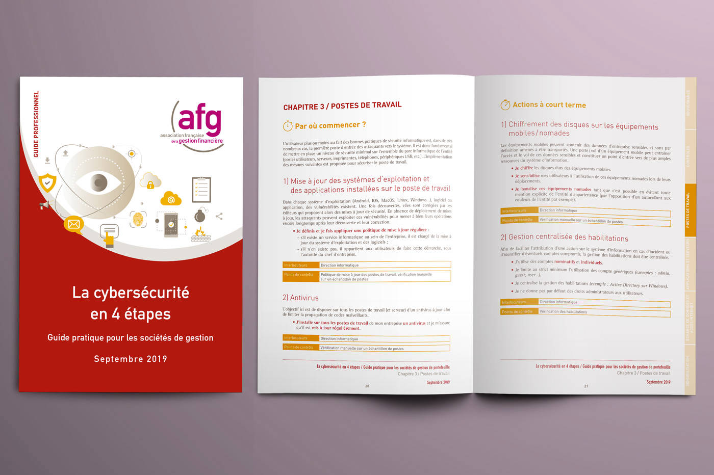 Guide professionnel de l'AFG, ocobre 2019