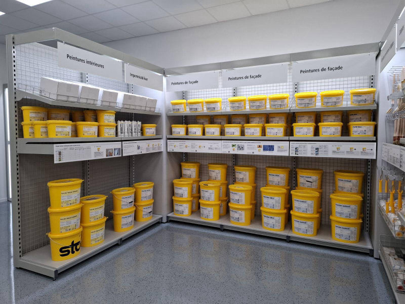 Sto signalétique de l'agence de Wissous