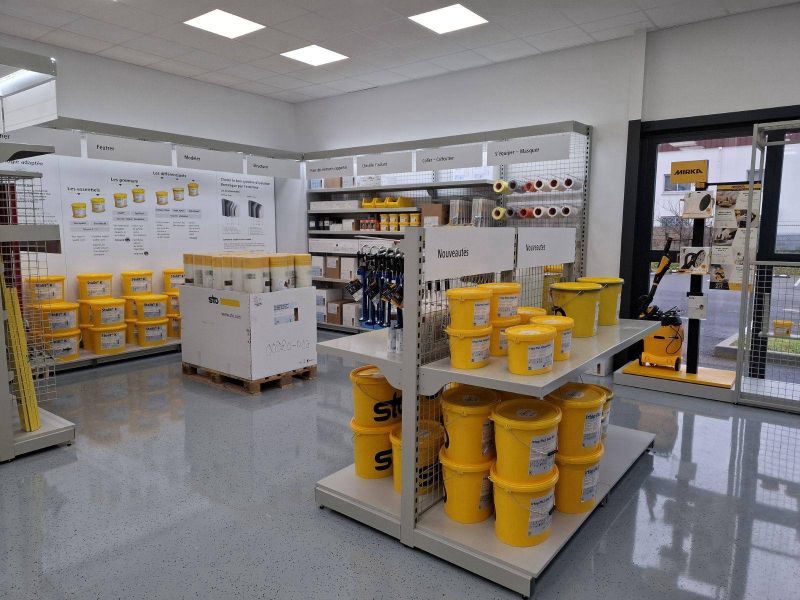 Sto signalétique de l'agence de Wissous