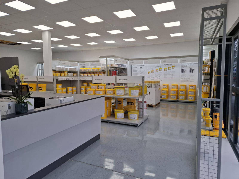 Sto signalétique de l'agence de Wissous